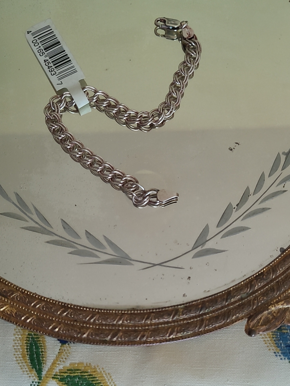 Vintage Sterling Silver Cuban Charm Bracelet - Picture 13 of 13